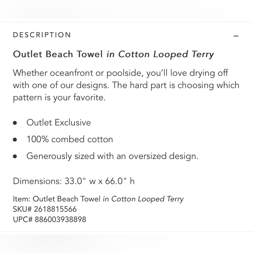 Vera Bradley Beach Towel in Lisbon Medallion Print - Picture 3 of 4
